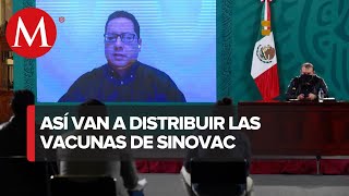 Vacunas de Sinovac que llegaron hoy serán para adultos mayores de zonas rurales