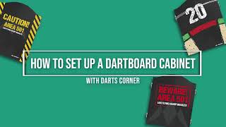 How to hang a dartboard cabinet How To Hang A Dartboard Cabinet