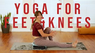Yoga for Feet &amp; Knee Pain Relief - Relieve Your Foot &amp; Knee Pain, &amp; Improve Foot Strength with Yoga