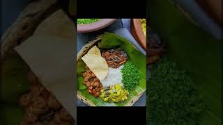 youtubeshort viral srilankanfood  සුදුබත් පරිප්පු සෝයාමීට් හාල්මැස්සන් බැදුම් පපඩම් yummy ?