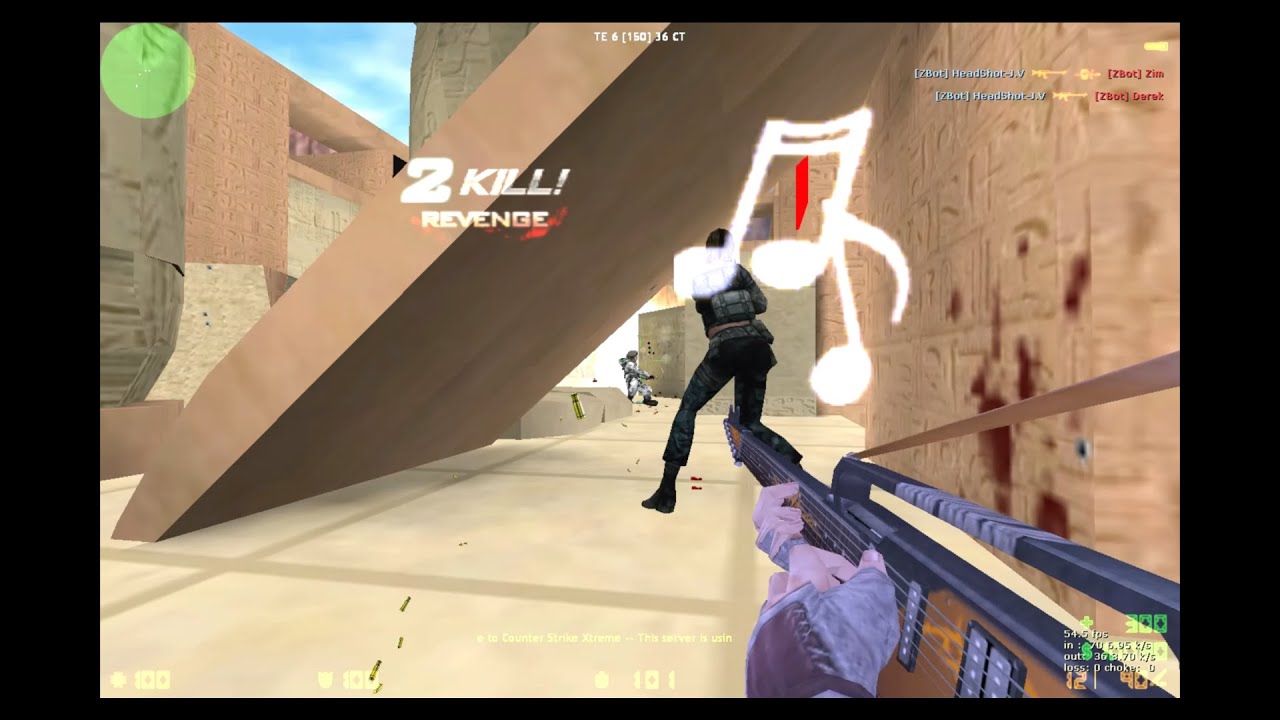 Counter Strike Xtreme V6 - Team Deathmatch Mode - Cf_Egypt - YouTube