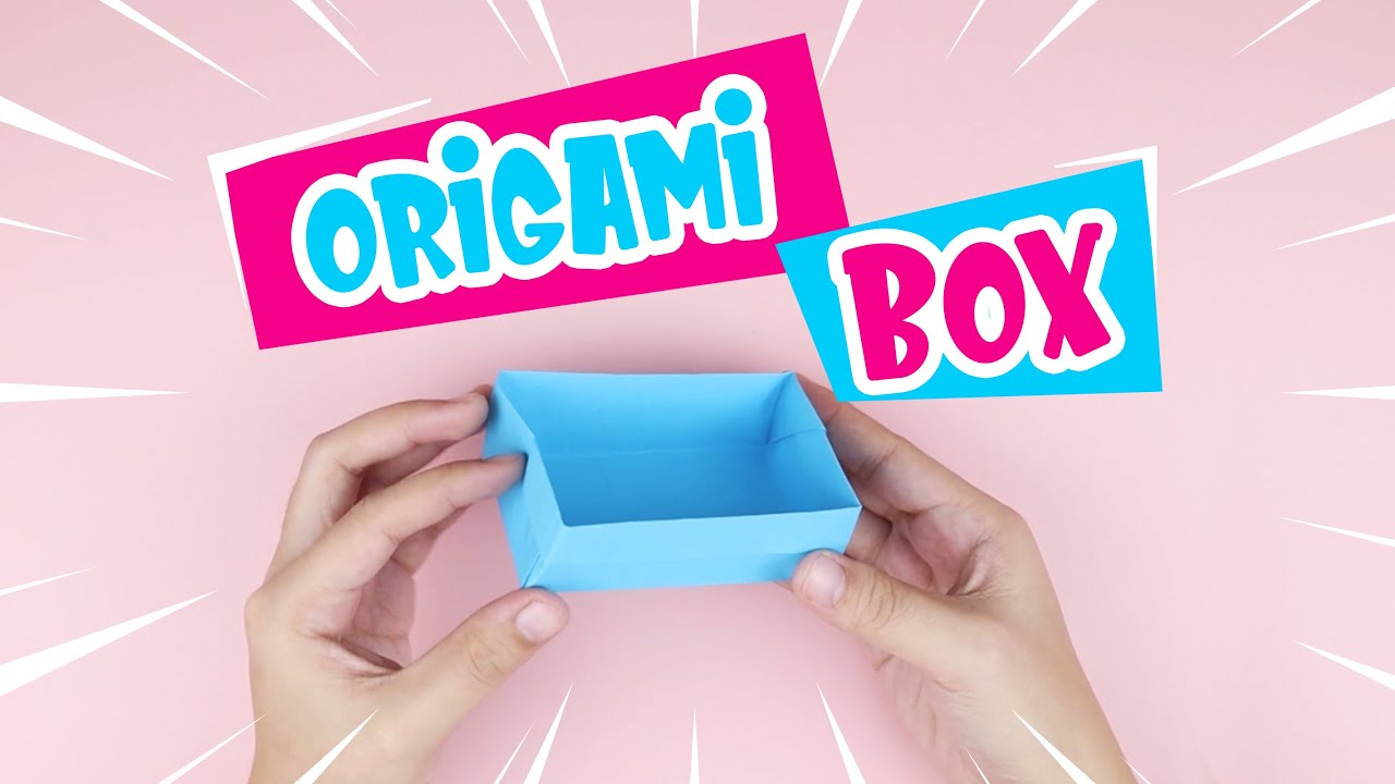 How To Make An Origami Box! YouTube