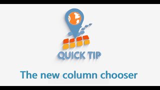 Updated Column Chooser