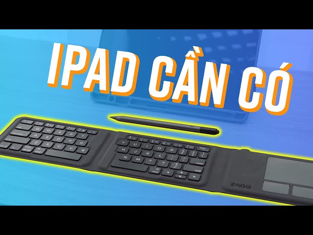 "Apple Pencil và Smart Keyboard" phiên bản giá rẻ của ZAGG
