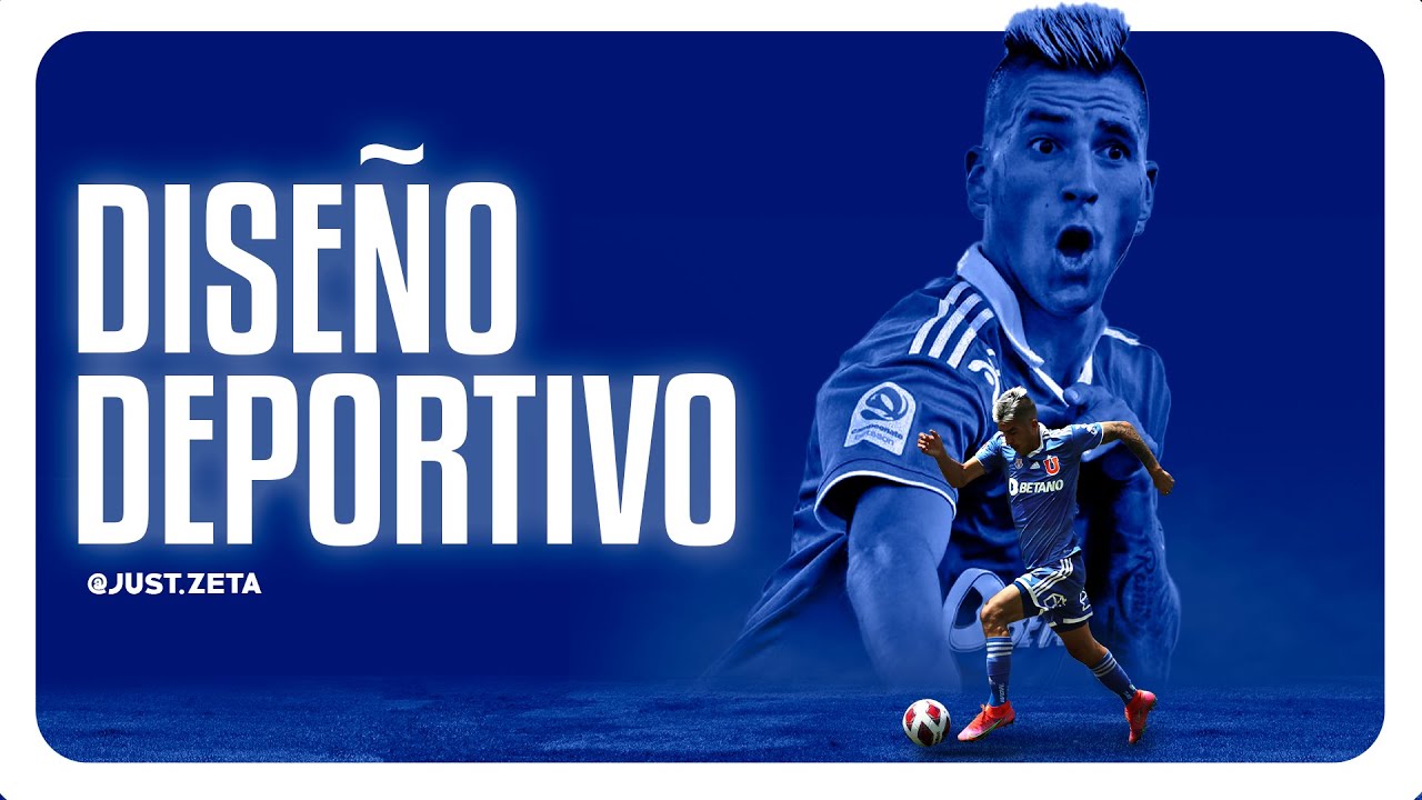 DISEÑO DEPORTIVO l HACIENDO UN POSTER DE MATCHDAY l U. DE CHILE l Photoshop