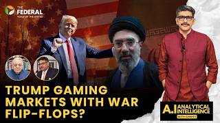 Obliterating Iran to ending war, all in 24 Hours: Trump gaming the markets? | AIWithSanket screenshot 4