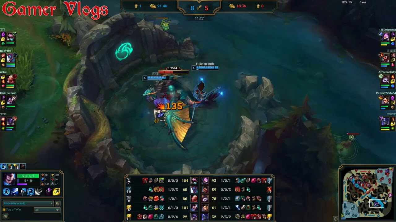 Yasuo by LoLGamerVlogs full gameplay patch 8.12