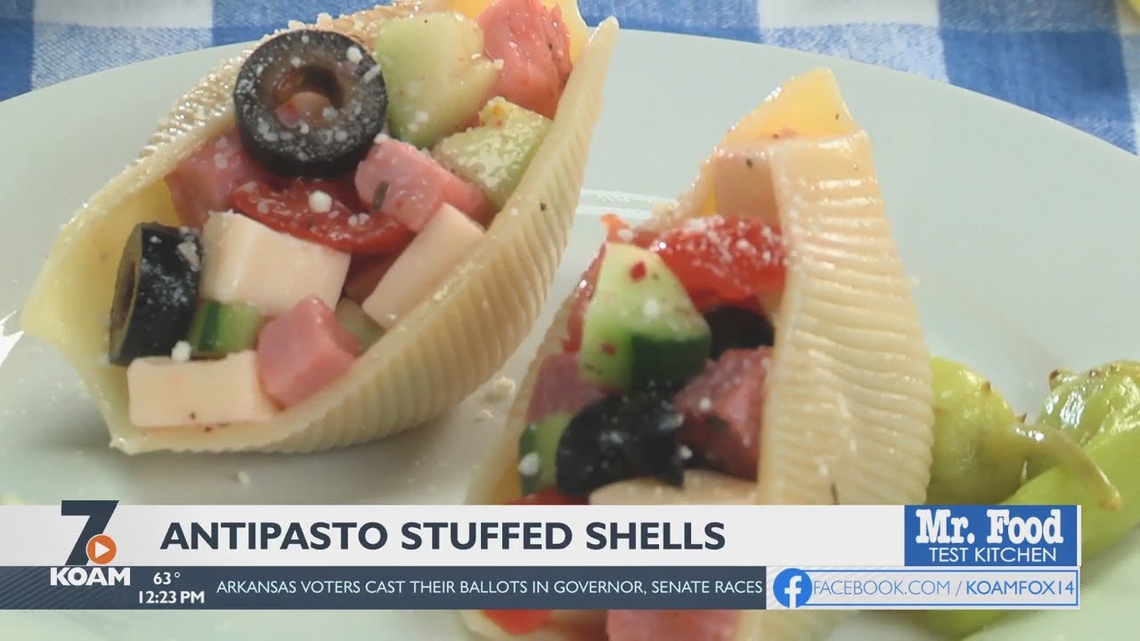Mr. Food Antipasto Stuffed Shells (5/25/2022) YouTube
