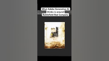 Photoshop Ai completes: BATTLEFIELD Bad Company Cover Art [Generative Fill] #generativeai