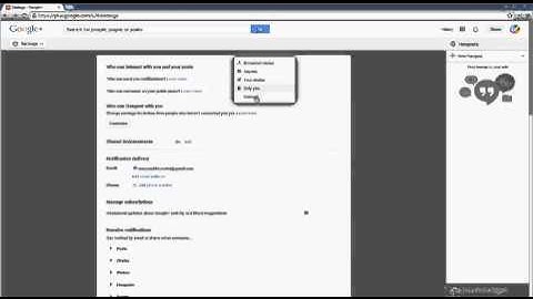 Google+ Privacy Settings Part 1 of 2