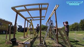 Alpaca shelter - Suffolk New College timelapse