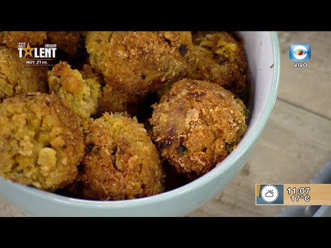 Falafel con chimichurri