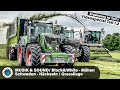 Lohnunternehmer im Großeinsatz! Claas Jaguar 9?? & Schwarze Fendt Traktoren - Grassilage TEIL 1.2