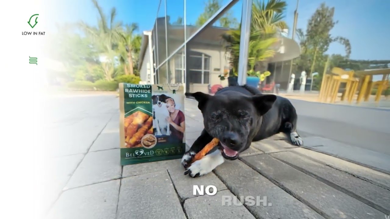 Dog Treats Rawhide Sticks Wrapped with Chicken 11 Oz.mp4