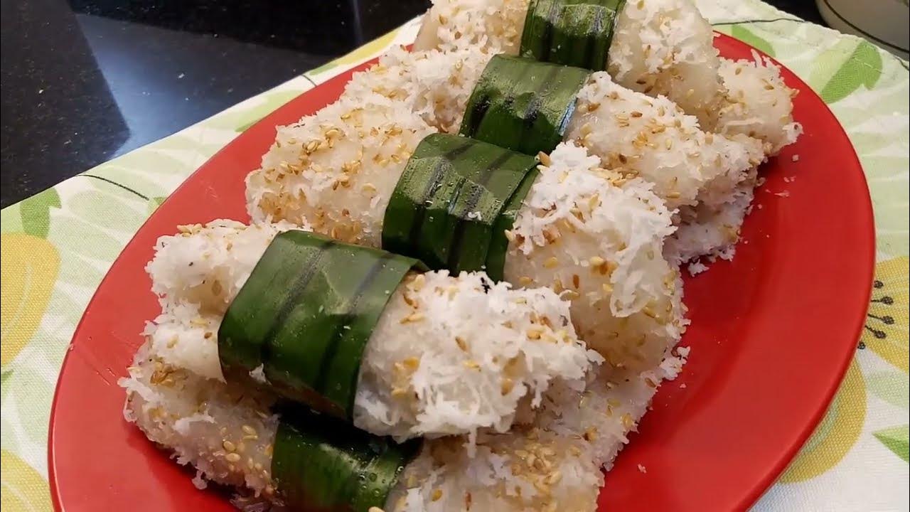 O'kitchen Ph | How to Make Rolled Palitaw | Filipino Delicacy - YouTube
