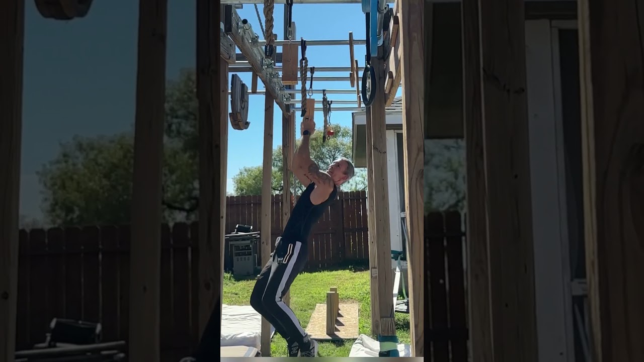 GRIP Training for American Ninja Warrior Backyard Ninja Course 