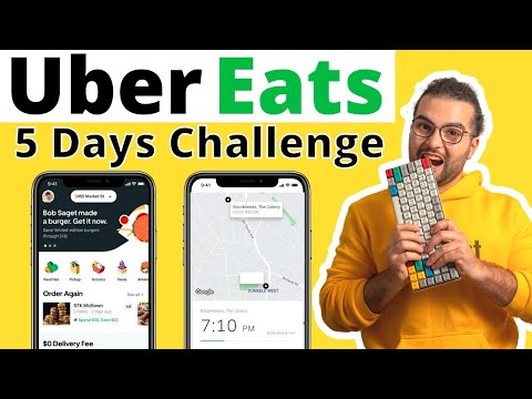 Build a full stack UBER EATS clone - 5 Days Challenge  #Shorts