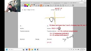 p 4 Vertex Form of Quadratics Homework (2026-2027)