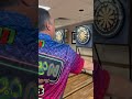 STOWE BUNTZ THROWING STRAWS! #darts #pdc #usadarts