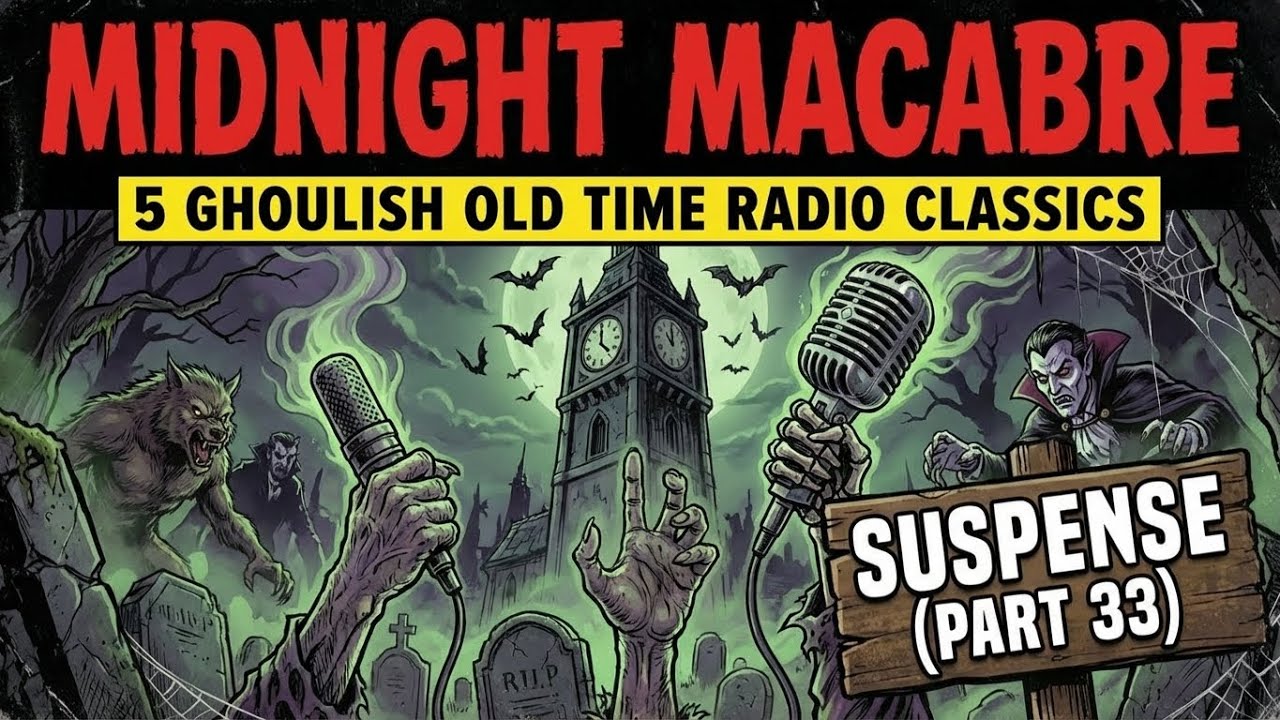 Midnight Macabre: 5 Ghoulish Old Time Radio Classics - Suspense (Part. 33)