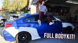 Subaru WRX BodyKit Is Fully Installed!