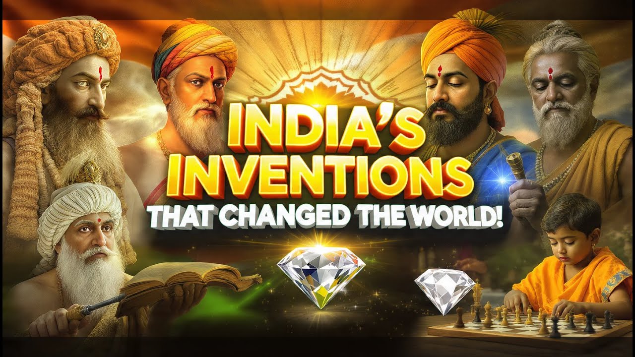 भारत के 10 महान आविष्कार | Indian Inventions That Changed The World | Kids Study Villa