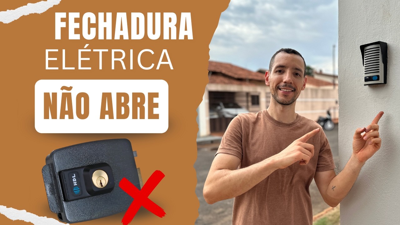 Como resolver INTERFONE que NÃO ABRE FECHADURA Passo a Passo