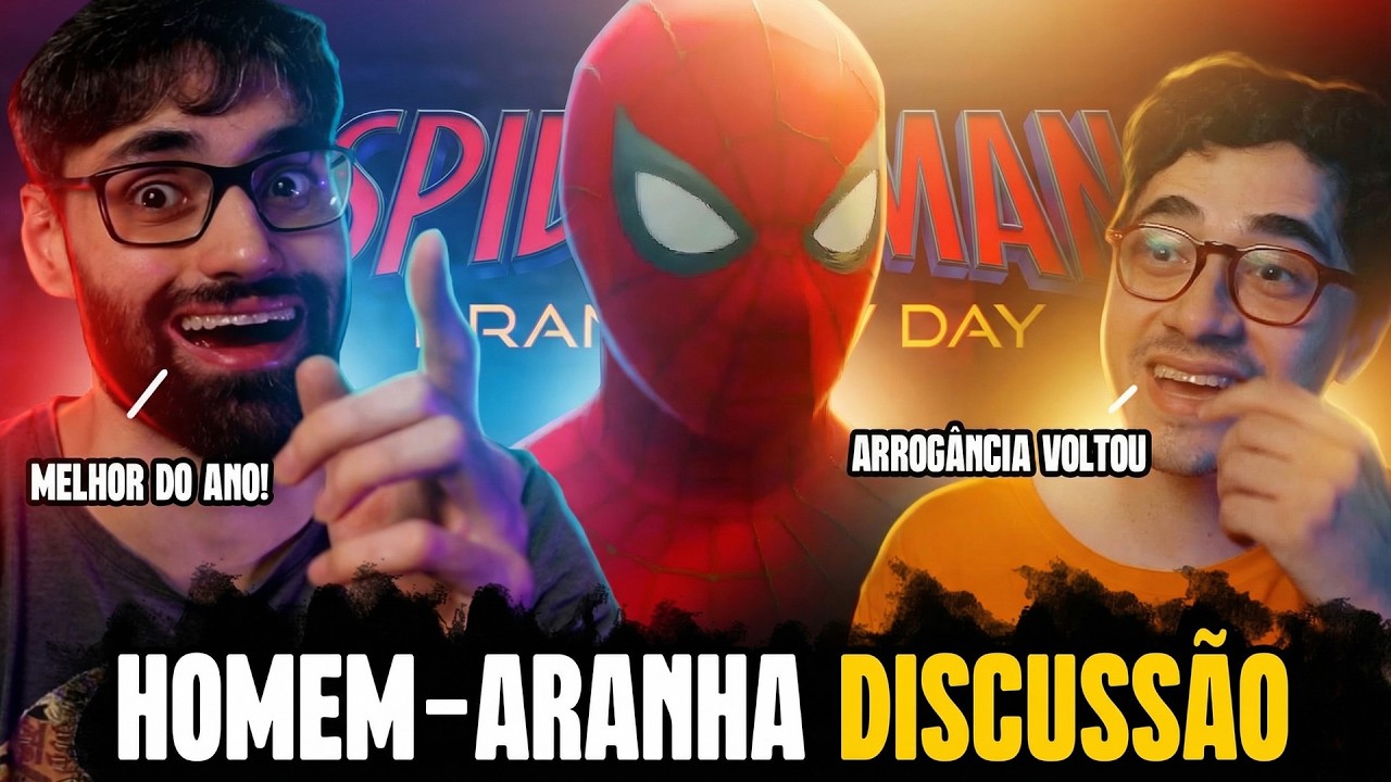 O FILME DE HERÓI DO ANO!? HOMEM-ARANHA UM NOVO DIA - DISCUSSÃO TRAILER