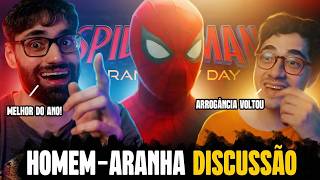 O FILME DE HERÓI DO ANO!? HOMEM-ARANHA UM NOVO DIA - DISC...