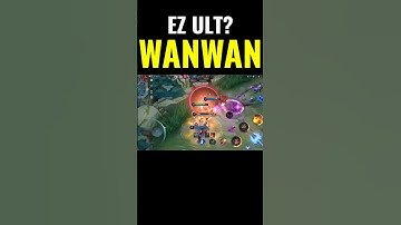Wanwan easy ult? #mltalkshow #mlbb #wanwan