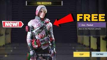 How to Get FREE Zero - Flocked in COD Mobile | Ho Ho Hot Drops Event