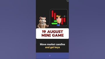 Mini Game August 19th || 19 August Hamster Kombat Daily Mini Game || Mini Game Today #hamsterkombat