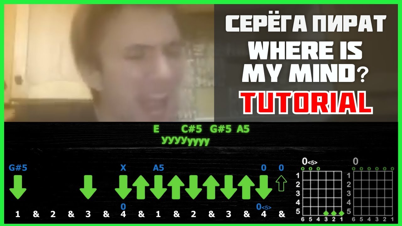 🎸 Seryoga Pirat – "Where Is My Mind" on guitar: QUICK DISCUSSION with graphics! I play it from st...