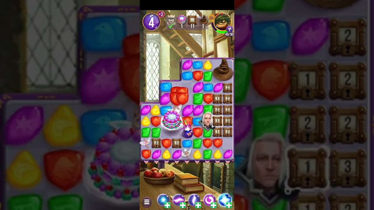 Harry Potter: Puzzles & Spells level 2447 no boosters