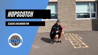 How to Play Hopscotch - Equipment Free PE and Recess Games