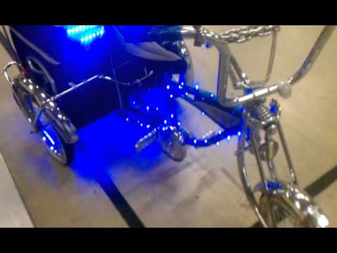 lowrider trike with sound system