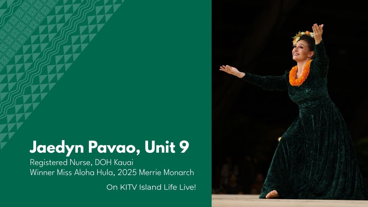 HGEA on KITV Island Life Live ft. Jaedyn Pavao, Unit 9 Nurse & 2025 Miss Aloha Hula