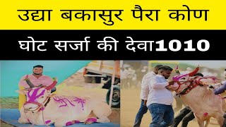 उद्या माळशिरस येथे होणाऱ्या जुना बैल पोळा हिंदकेसरी मैदानात बकासुरचा पैरा कोण असेल ?
