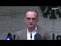 Maas entschuldigt sich: Situation in Afghanistan falsch eingeschätzt