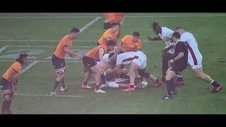 Henry Arundell rugby, first touch, first try! England vs Australia first game summer series 2022