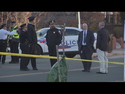 Man wounded in shooting that put 3 DC schools on lockdown - YouTube