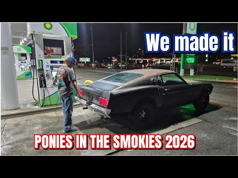 PONIES IN THE SMOKIES 2026. WILL MY 1969 MUSTANG MAKE IT THERE