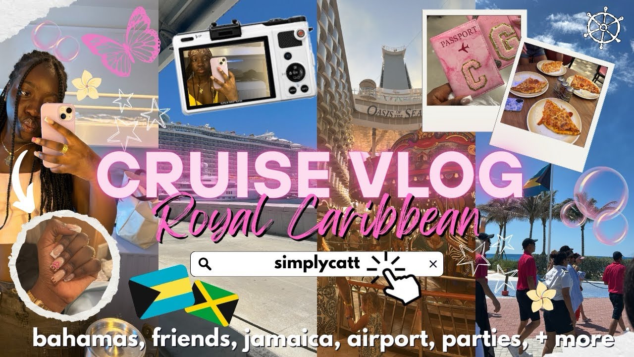 SPRING BREAK CRUISE VLOG 🏝️✈️💕: Jamaica, Bahamas, Teen Club, Food + More | simplycatt