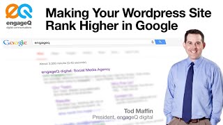 Wordpress SEO - How to Make Your Site Rank Higher in Google - by @todmaffin Wordpress SEO - How to Make Your Site Rank Higher in Google - by @todmaffin