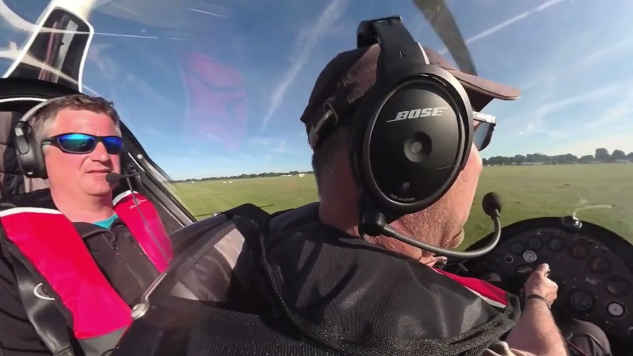 Gyroplane near miss... We got lucky.