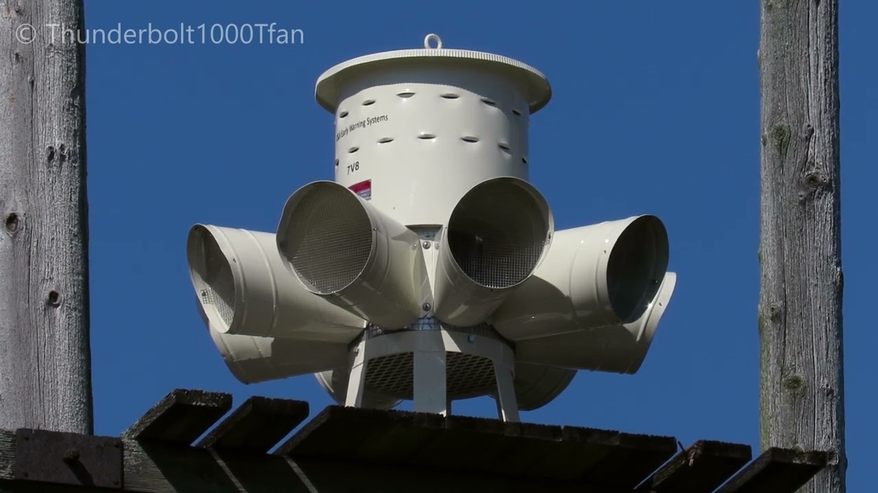 Sentry 7V8 Siren Test | 1.5 Minute Attack | Gilboa, OH | 3/16/24