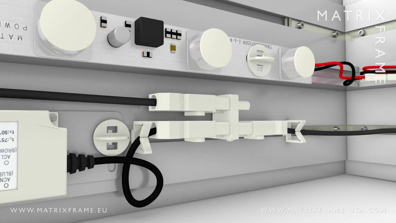 Matrix Frame Light Box Profile 200 Fllightcase Prefab YouTube