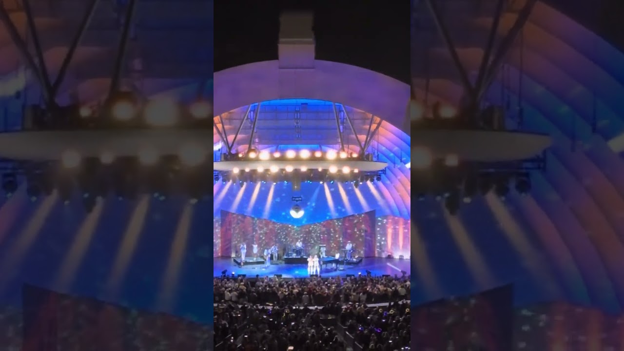 Tribute to ABBA. Dancing Queen Hollywood bowl.