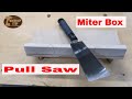 How to make a miter box for my japanese pull saw woodworking diy small projects