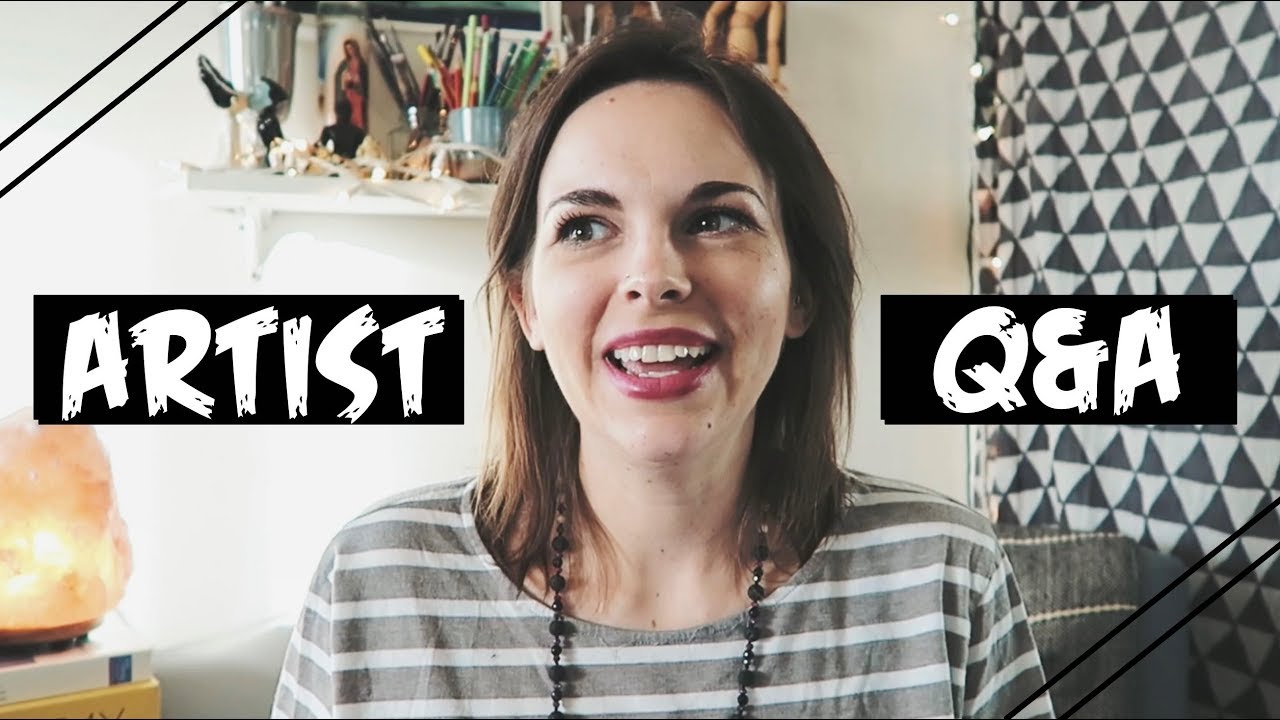 ARTIST Q&A where I get ideas, finding your audience,